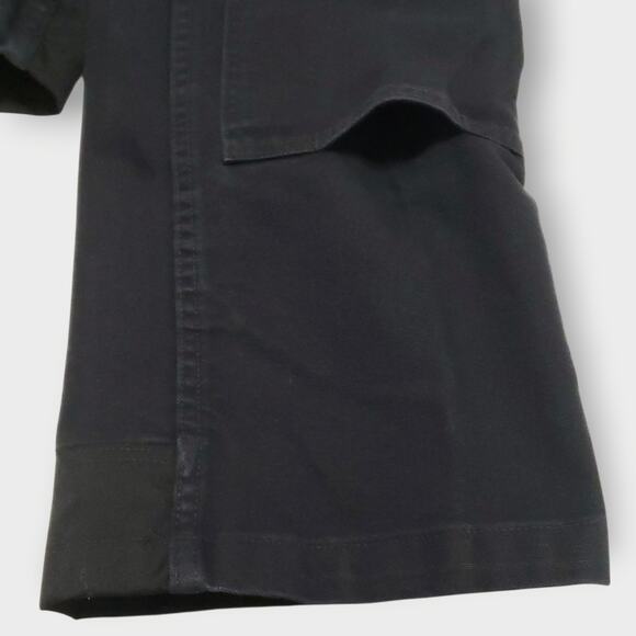 Carhartt Womens Weathered Duck Canvas Wildwood Bib Overalls Black Sz Lg (12-14) - Picture 8 of 13